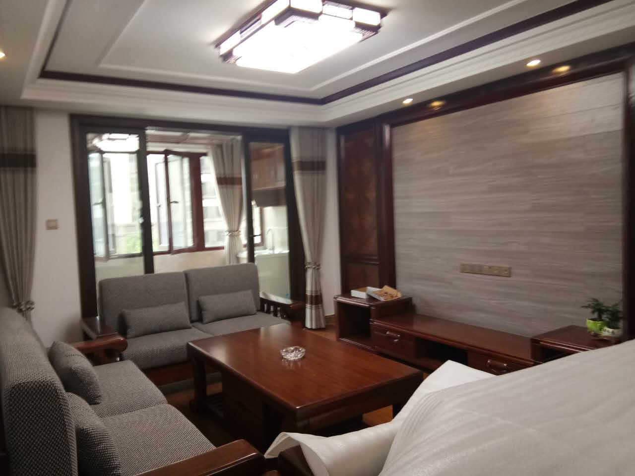 蕪湖公園大道130平方原木雅苑風(fēng)格裝修驗收